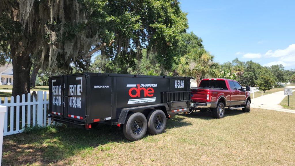 $325 1-3 DAYS RENTALS  2- TON MAX  ( $50 ADDITIONAL TON)

 OUR 15 YARD DUMPSTER :

Is perfect for a variety of small to medium-sized projects, such as:

Yard and property clean-ups

Landscaping

Kitchen & bathroom-remodels

Basement & garage clean-outs

And more…

 Weight:

A 15-yard dumpster rental typically can hold between 2-tons and 4 -tons, or 4,000-6,000 pounds of waste. This figure varies by location and type of debris, so calling to discuss your project with one of the professionals from our team is recommended!

PROHIBITED ITEMS:

PROHIBITED ITEMS:

NO HAZARDOUS WASTE
https://dumpstersone.com/